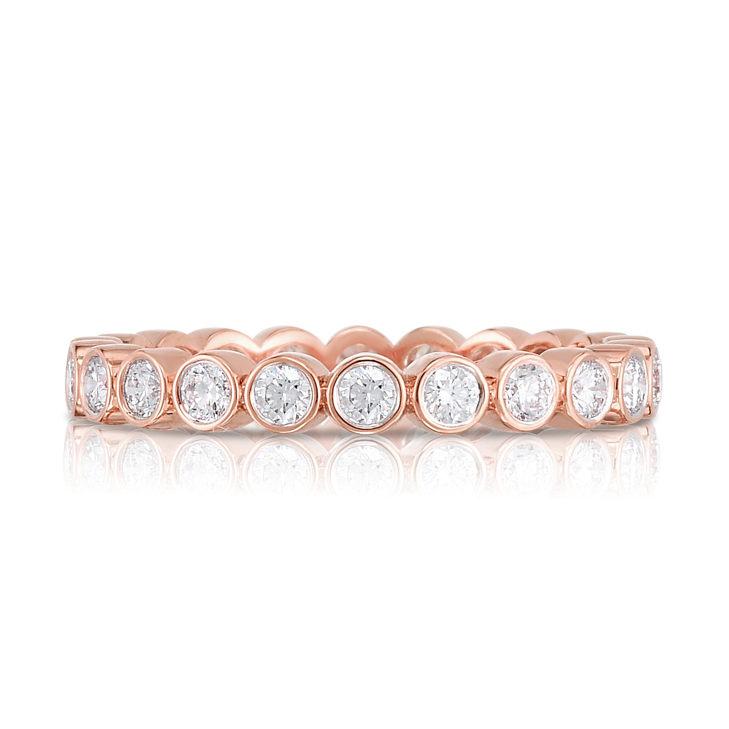 Bezel Set Diamond Ring