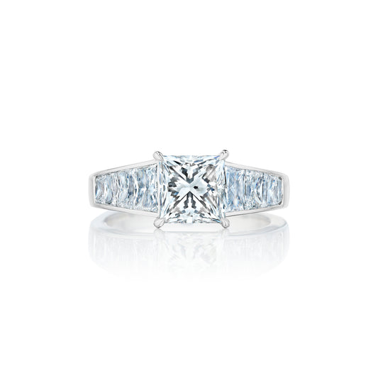 Princess-Cut Diamond Ring