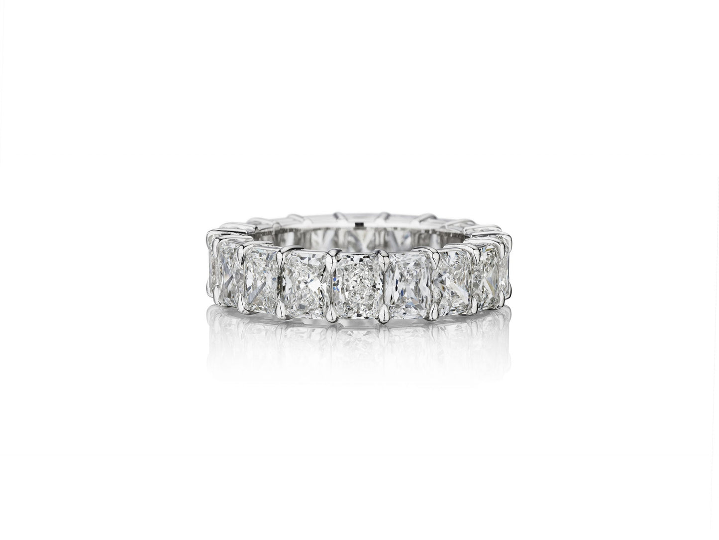 Radiant-Cut Diamond Eternity Band