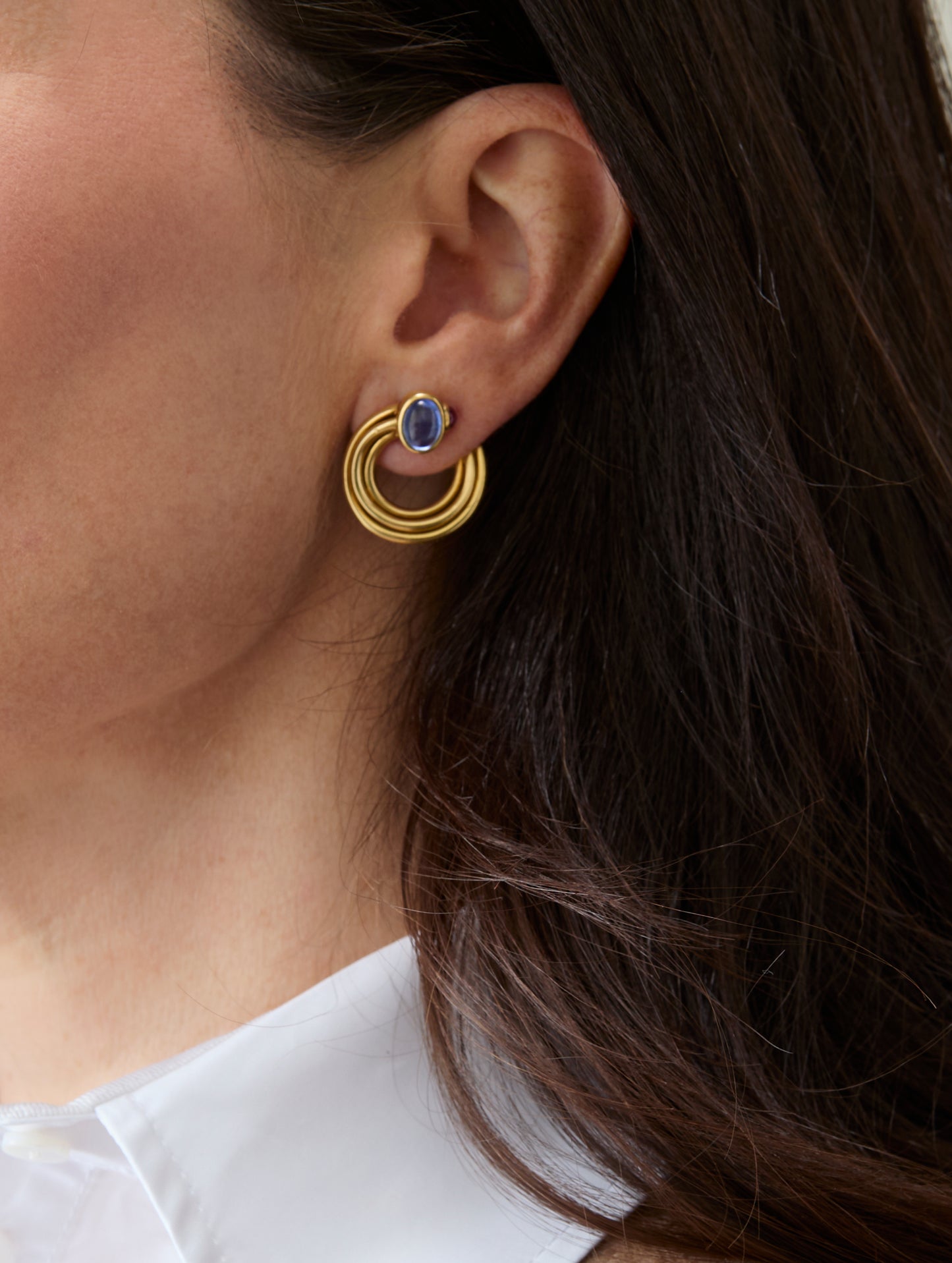 Bvlgari Sapphire & Ruby Earrings