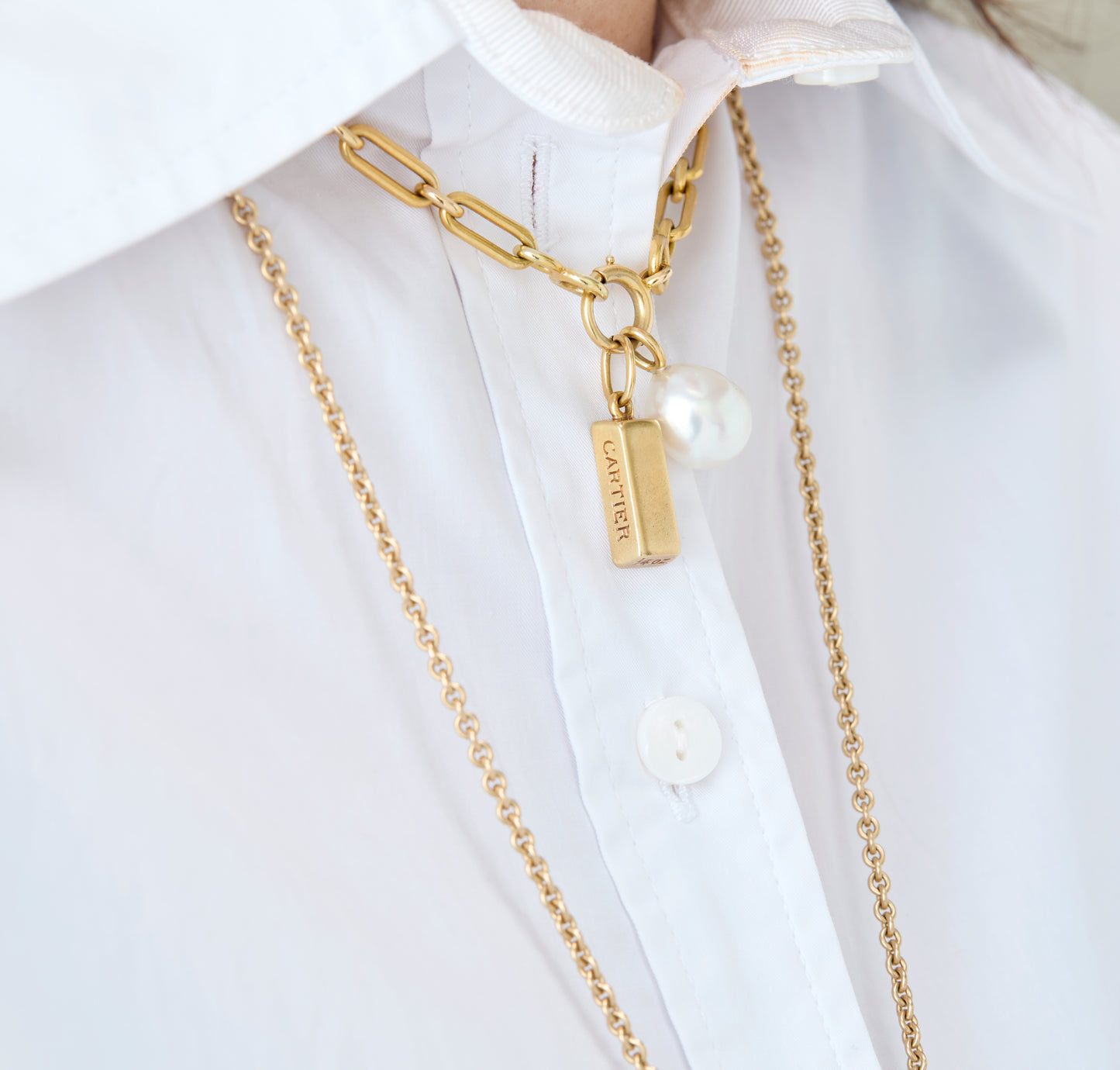 Cartier 1/4 OUNCE Ingot Pendant