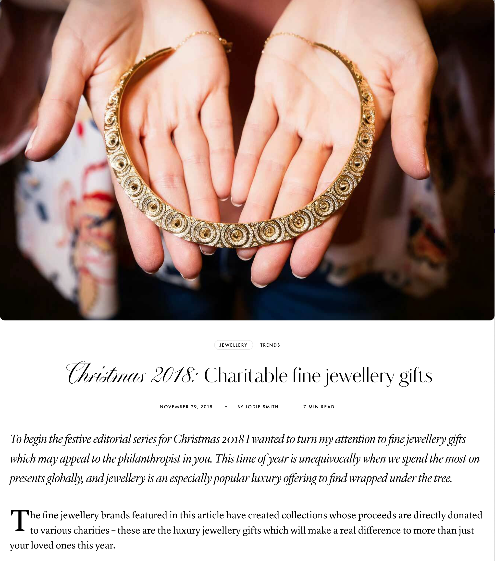 Lauren Addison in Katerina Perez - Single Link Collection