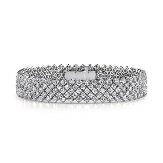 5 Row Diamond Bracelet