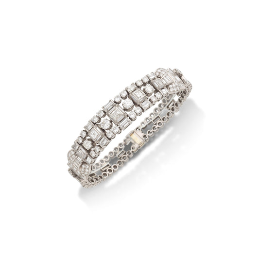 Art Deco Diamond Bracelet