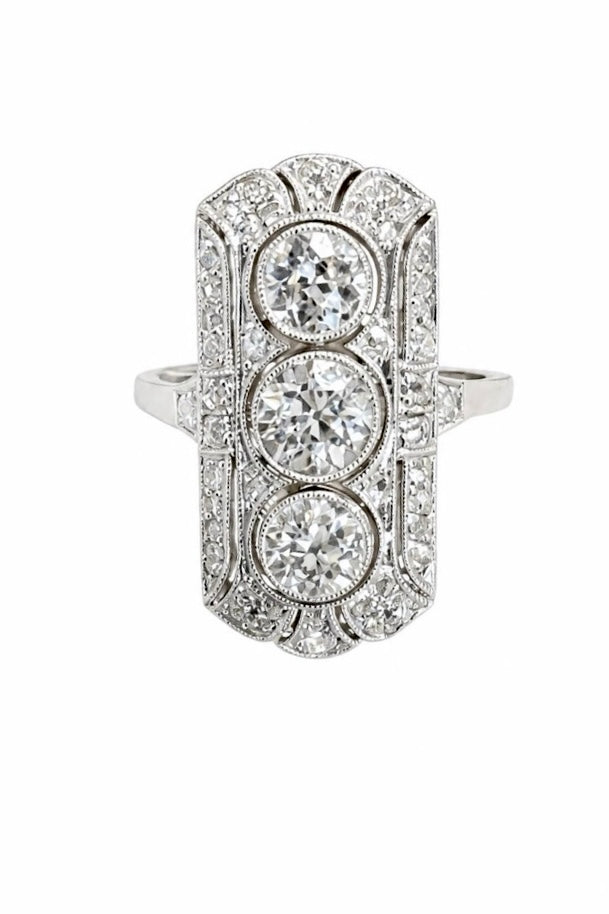 Art Deco Dinner Ring