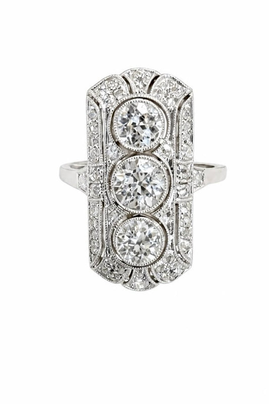 Art Deco Dinner Ring