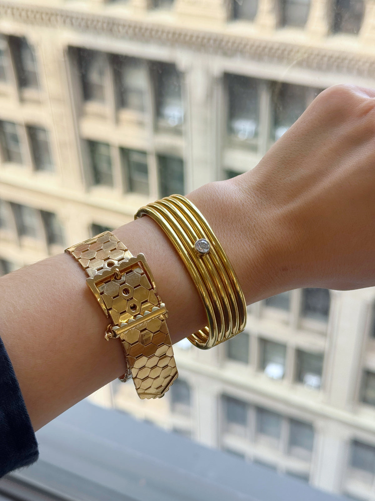 Tiffany & Co Gold Cuff Bracelet