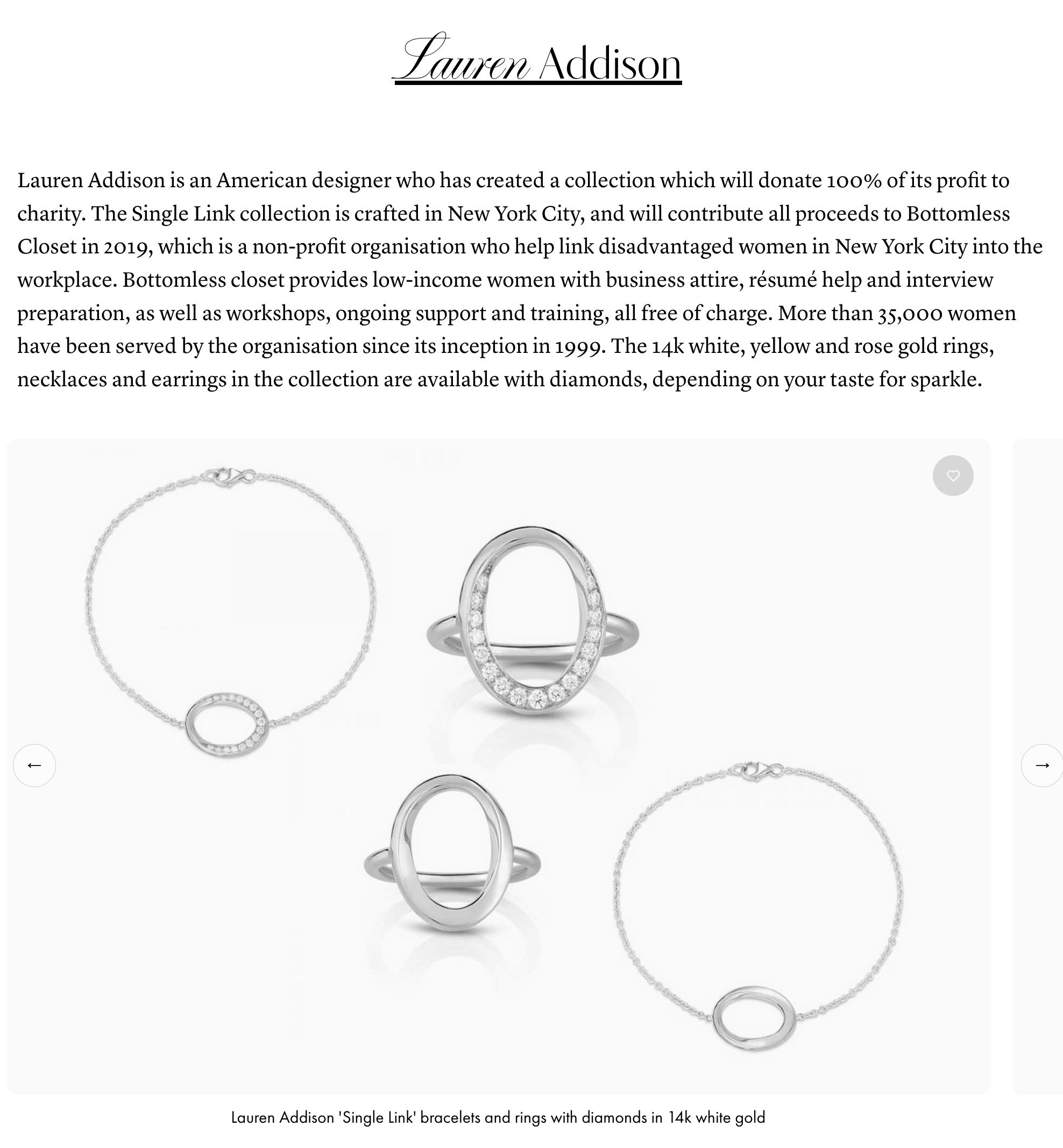 Katerina Perez Single Link Collection