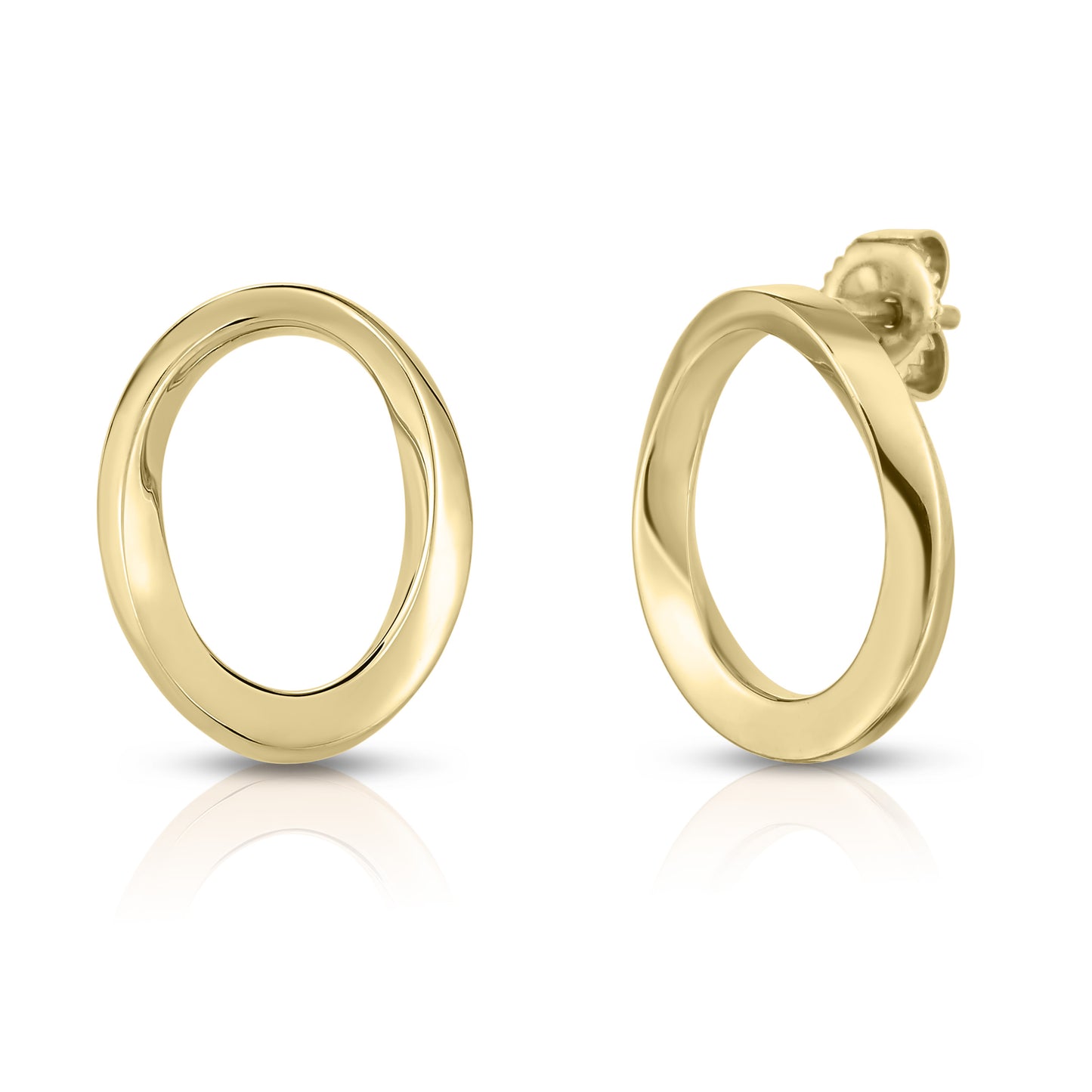 Single Link Earrings