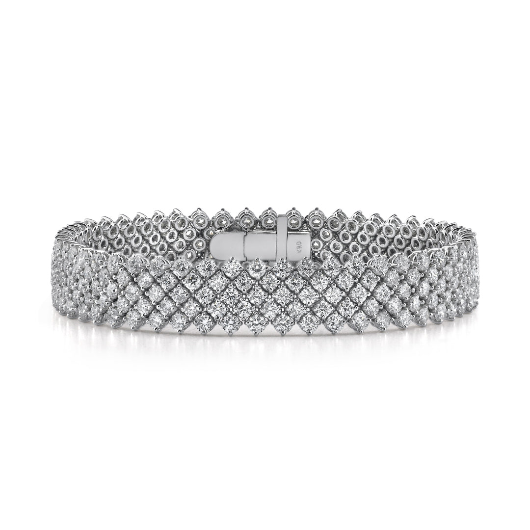 5 Row Diamond Bracelet
