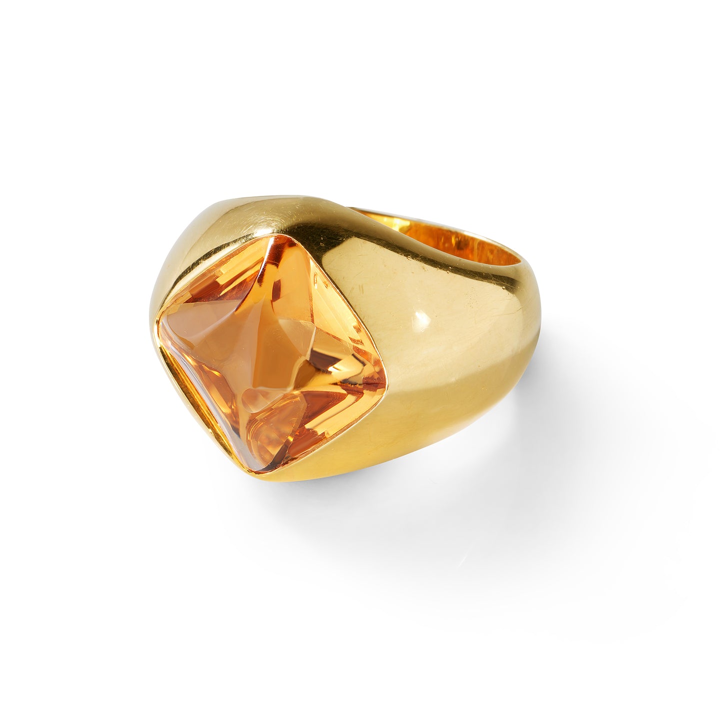Marina B Sugarloaf Citrine Ring