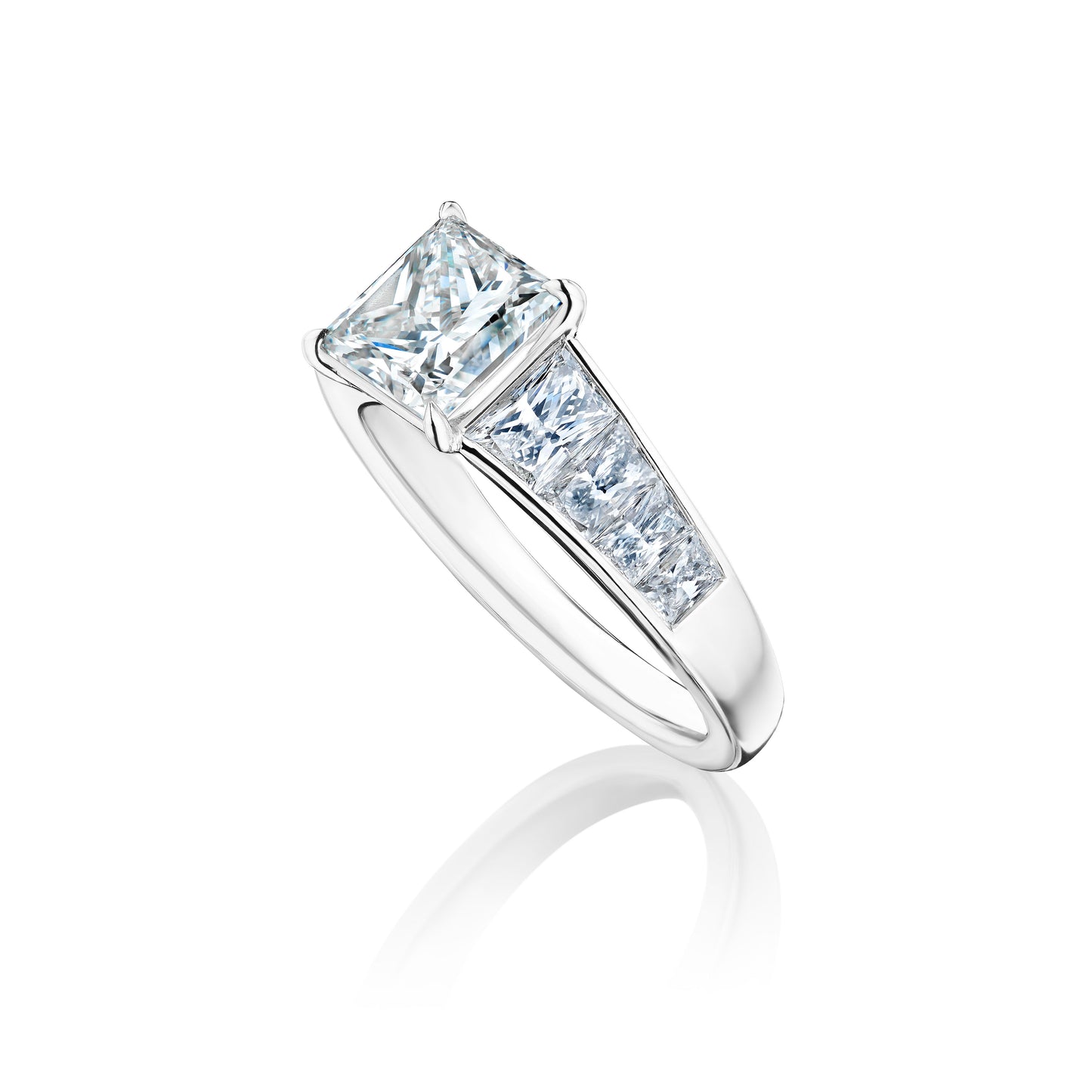 Princess-Cut Diamond Ring