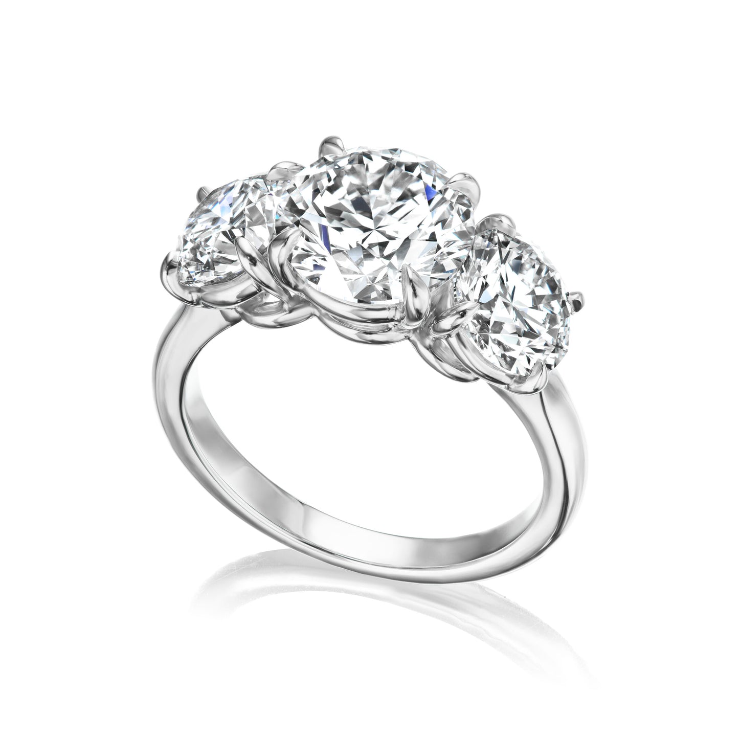 Three Stone Diamond Ring