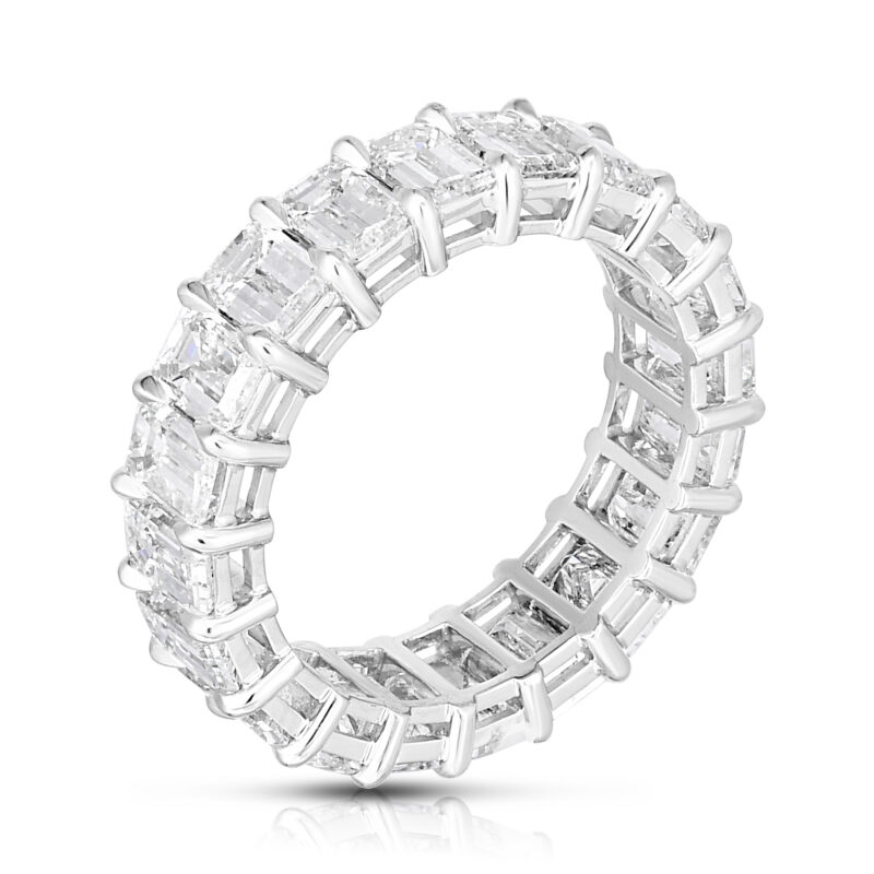 Emerald-Cut Diamond Eternity Band