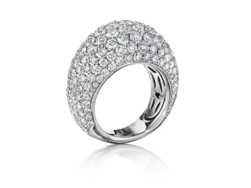 Bombe Diamond Ring